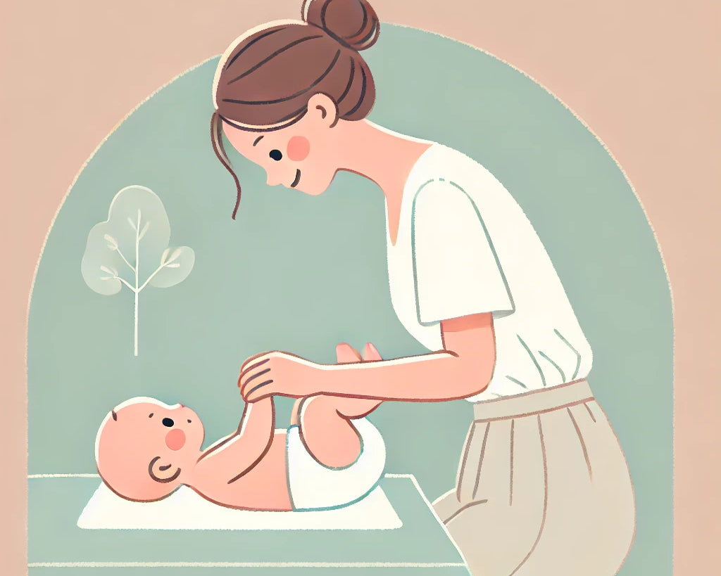 Rutinas de cuidado para bebés con dermatitis del pañal: Cómo prevenir y tratar esta afección común 🧷