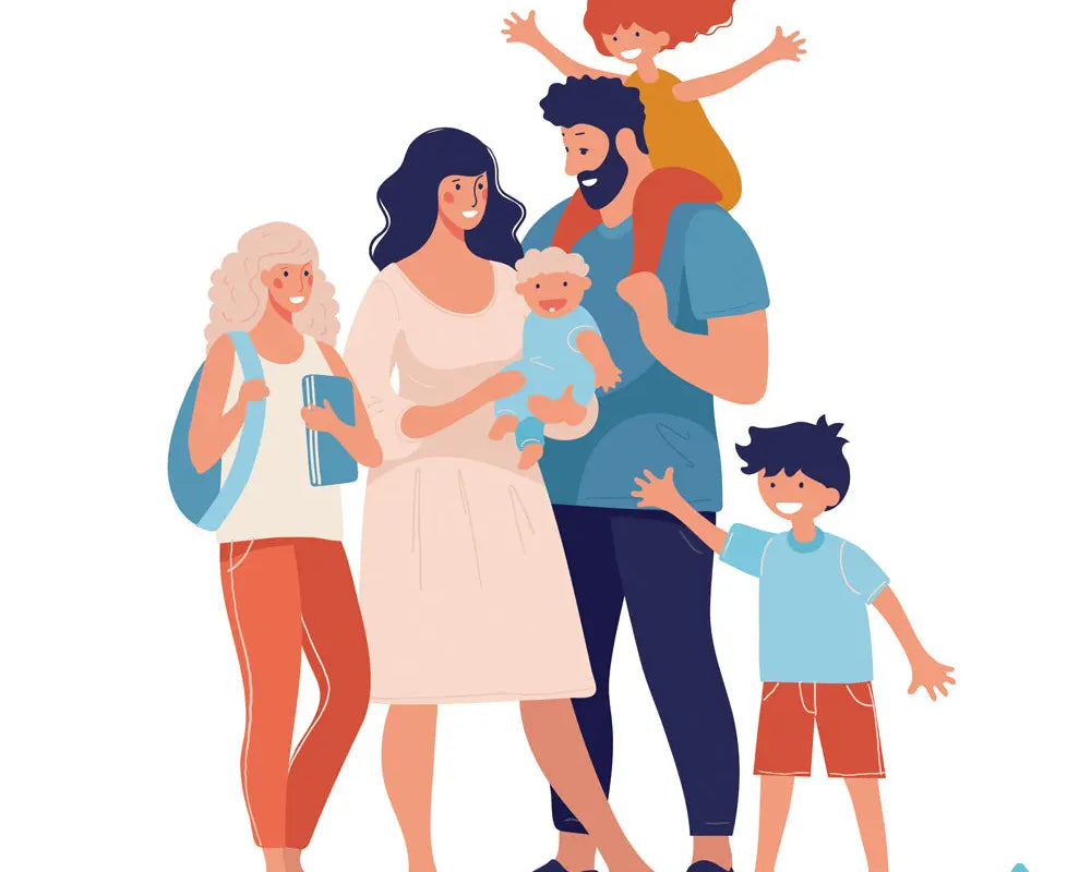 ¡Familia grande, gastos grandes! Aqua Baby